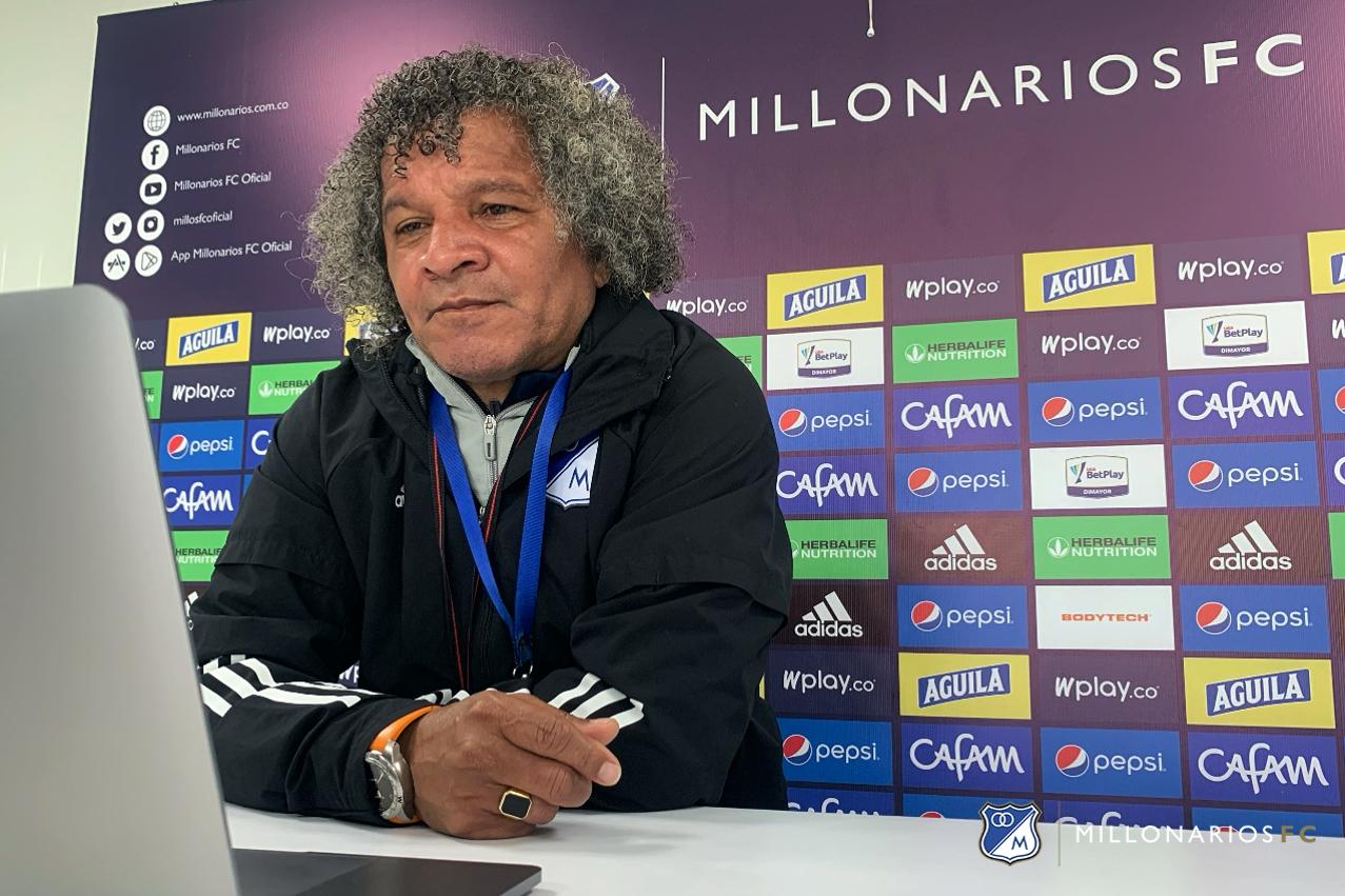 RUEDA DE PRENSA ALBERTO GAMERO Millonarios FC