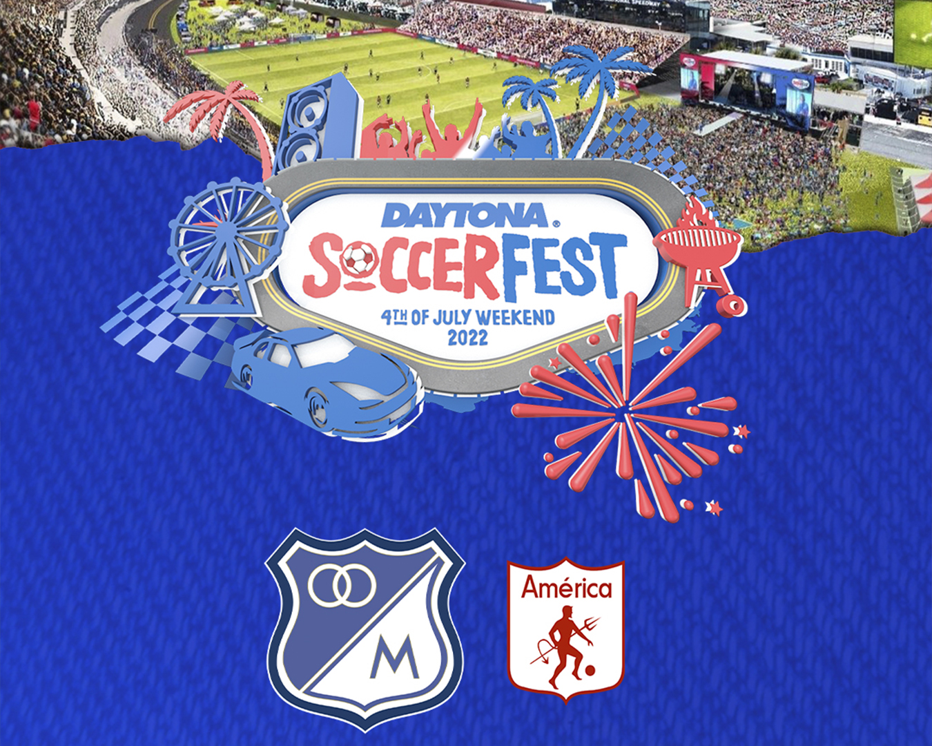 LOS AZULES ESTARÁN PRESENTES EN EL 'DAYTONA SOCCER FEST' - Millonarios FC
