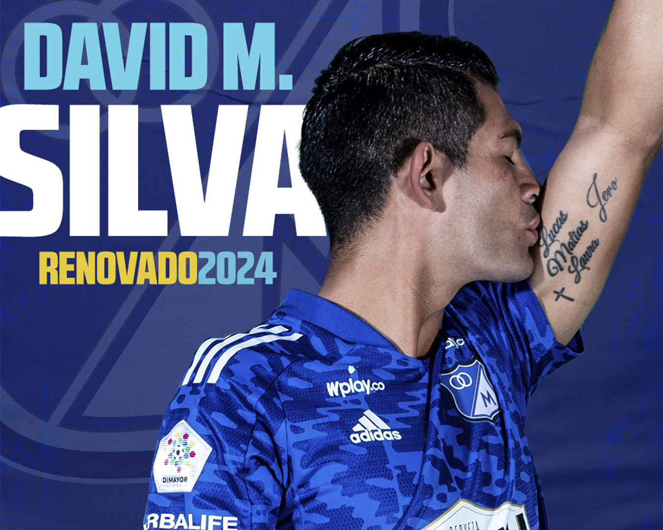 NUESTRO CAPITÁN, DAVID MACKALISTER SILVA, EXTENDIÓ SU CONTRATO CON EL