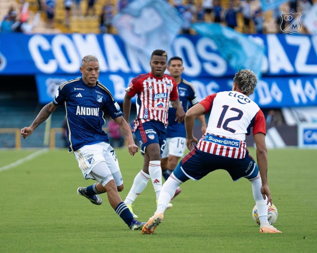 📷 ¡Victoria en el último juego del semestre! Millonarios vs. Junior ...