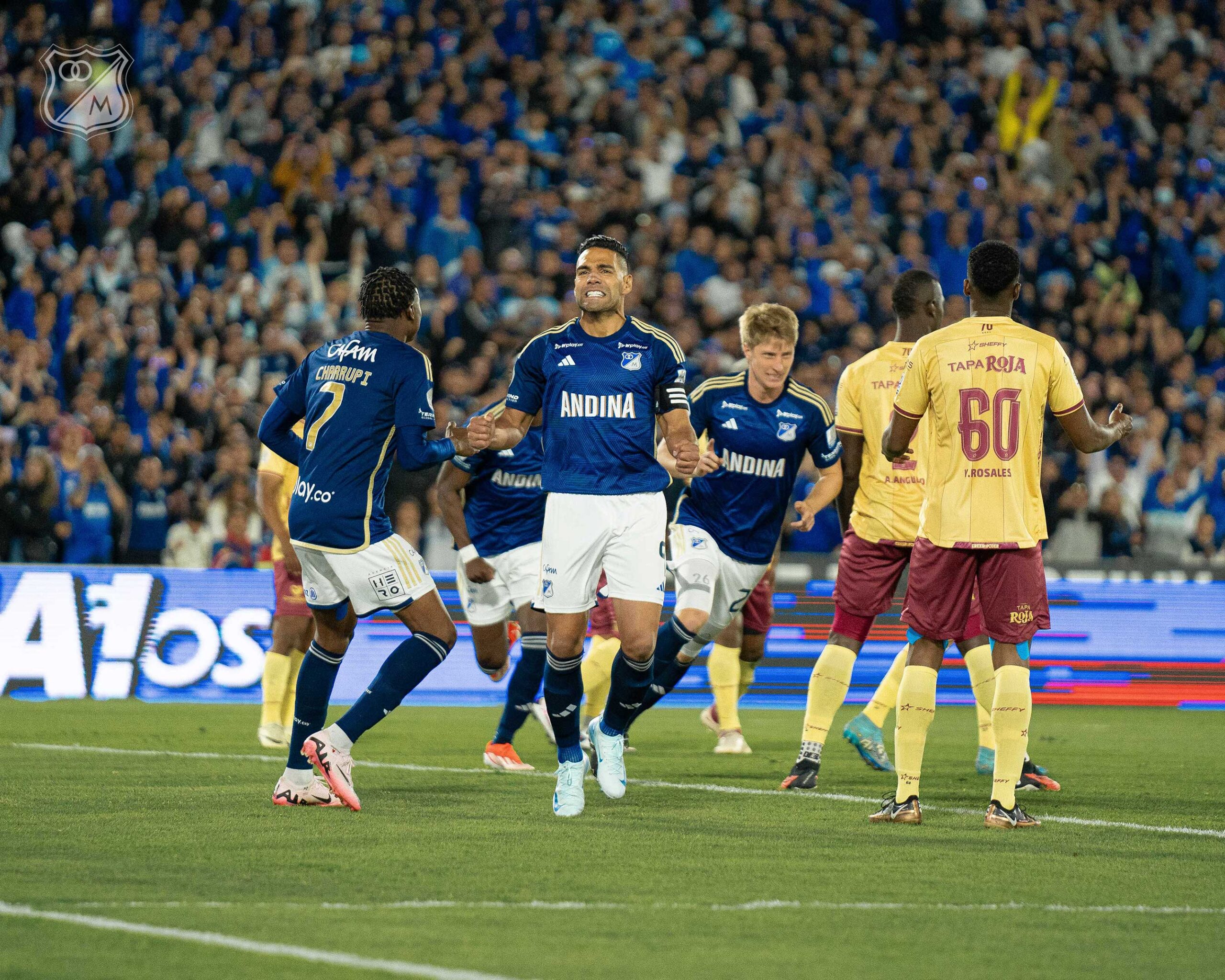 Tres puntos en casa: números del triunfo de Millonarios ante Tolima ...