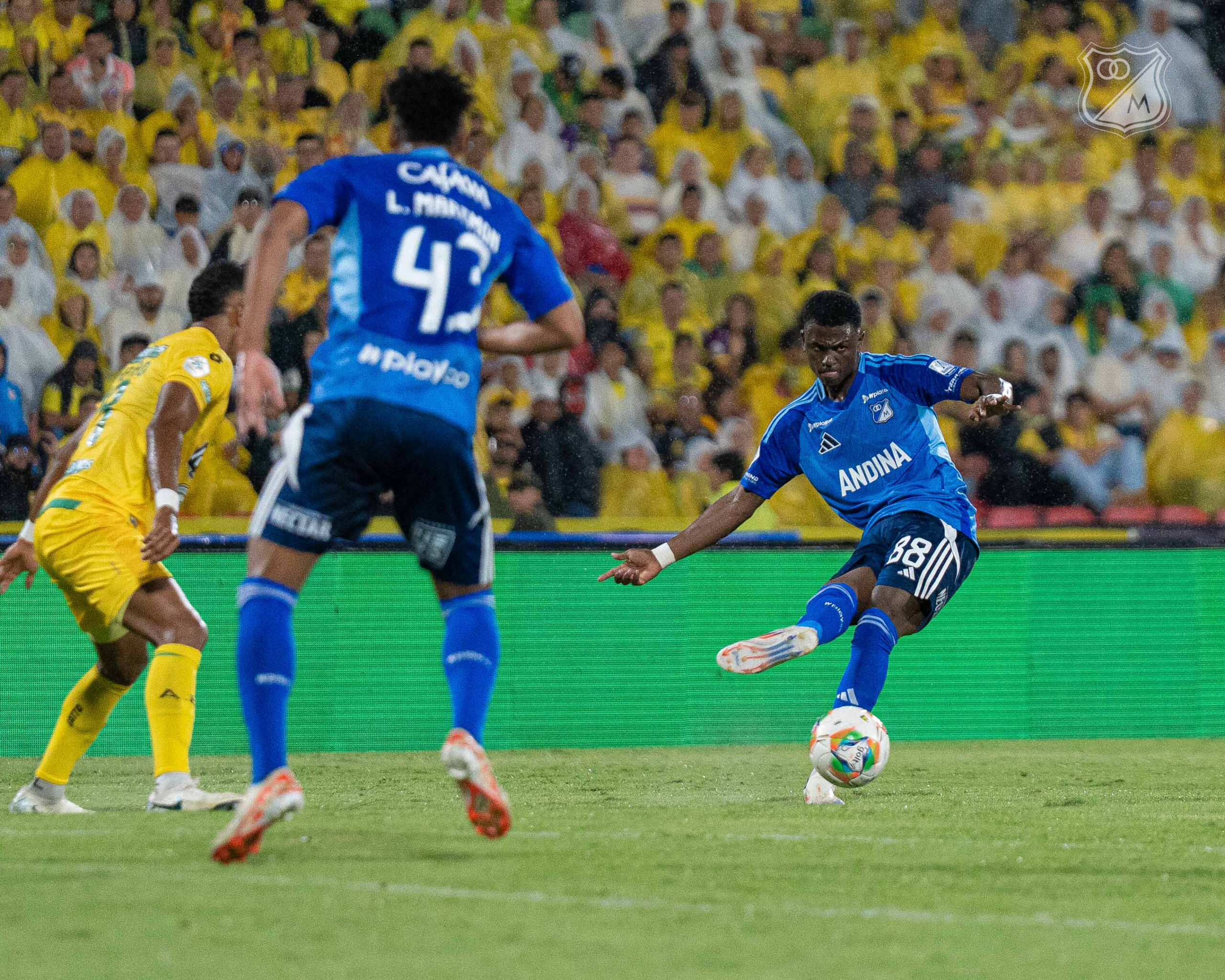 BUCARAMANGA VS. MILLONARIOS: DOBLETE DE DANIEL RUIZ - Millonarios FC